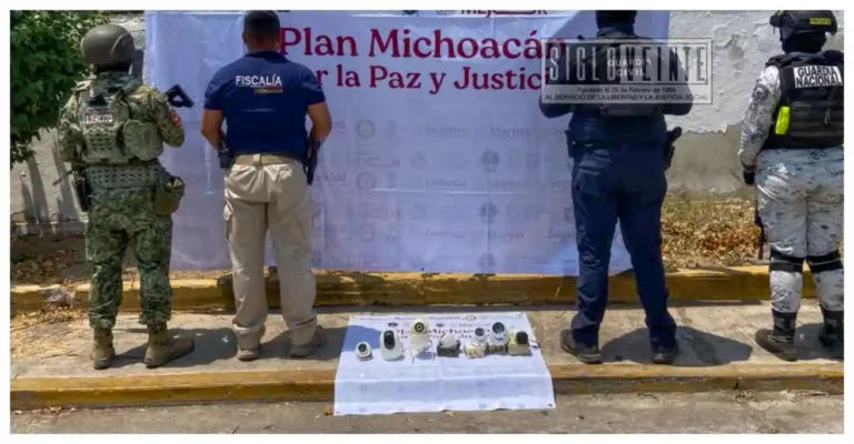 Autoridades desmantelan red de cámaras de videovigilancia ilegal en Apatzingán