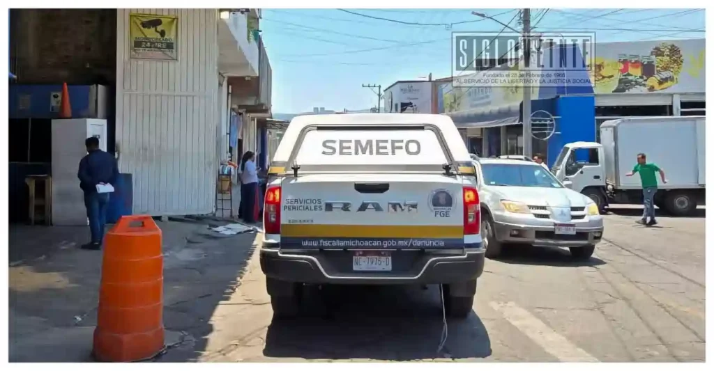Caída desde altura en la Central de Abastos de Morelia deja un trabajador sin vida