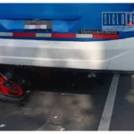 Choque entre motocicleta y autobús deja un lesionado grave en Zitácuaro