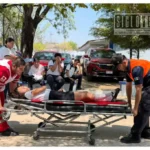 Instituciones de auxilio de Huetamo coordinan simulacro nacional en el Colegio de Bachilleres