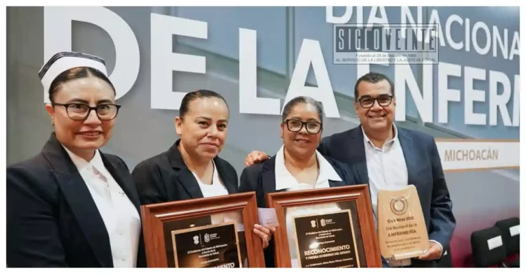 Elías Ibarra reconoce a enfermería como el pilar que sostiene la salud en Michoacán