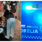 Fiesta en vía pública termina con persona herida por disparo en Morelia