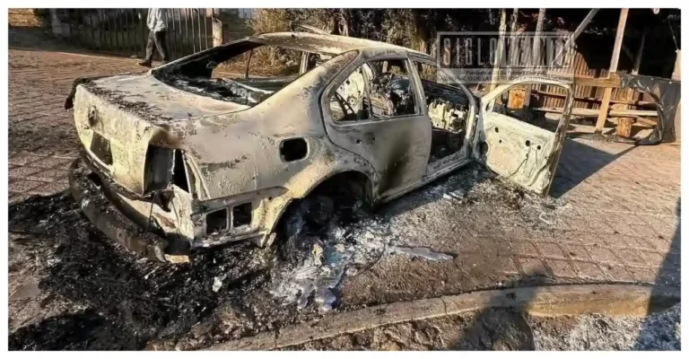 Incendian vehículo y casetas en la ribera de Zirahuén; comunidad pide intervención de autoridades