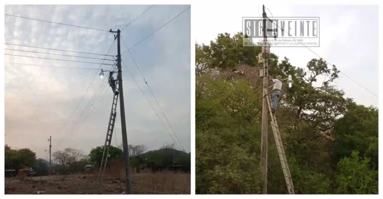 Informa Jaime Torres la instalación de nuevo alumbrado público en comunidades de Zirándaro