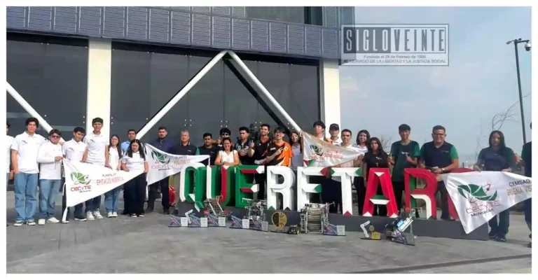 Jóvenes michoacanos del CECyTEM ganan pase al mundial de robótica en China