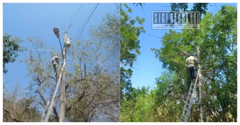 Mejoras en el alumbrado público fortalece seguridad y calidad de vida en Carácuaro: Hever Tentory