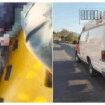 Motociclista resulta lesionada tras derrape en la carretera Zitácuaro-Morelia
