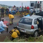 Muere automovilista tras brutal choque contra camión de volteo en la carretera Morelia-Quiroga