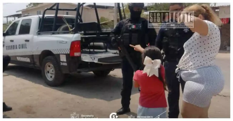 Niña reportada como extraviada en Huetamo fue localizada sana y salva