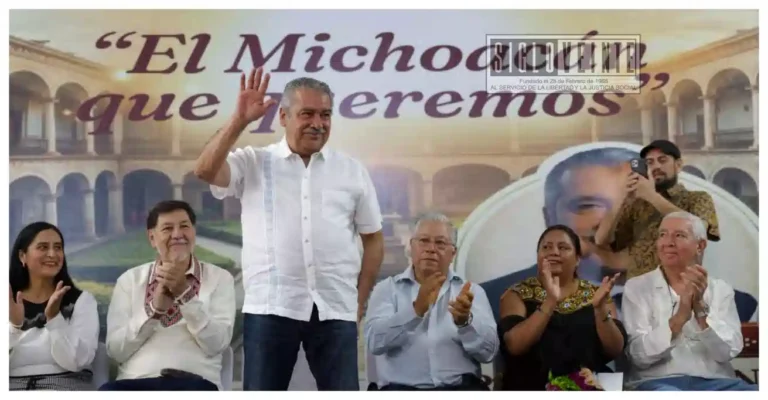 «No hay liderazgo más comprometido y sólido en Michoacán que el de Raúl Morón. ¿Dónde van a encontrar más?»: Fernández Noroña