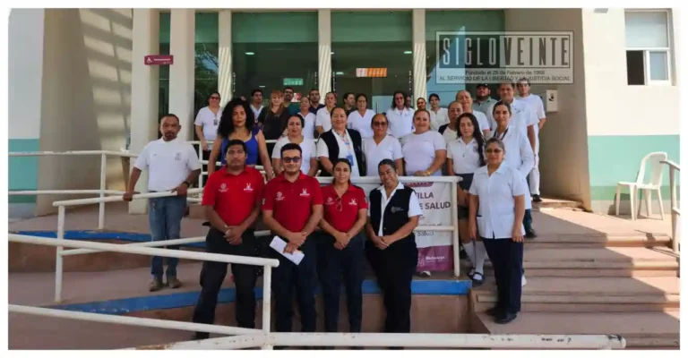 Protección Civil de Huetamo refuerza protocolos durante simulacro nacional en el Centro de Salud