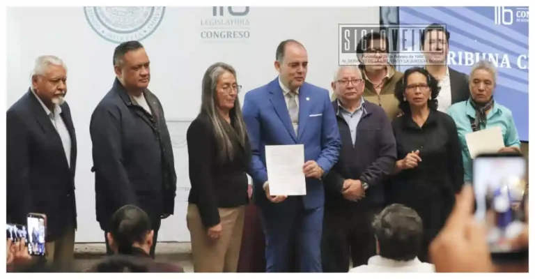 Recibe presidente del Congreso del Estado iniciativa ciudadana para creación de Instituto Michoacano para Fortalecer a la Familia