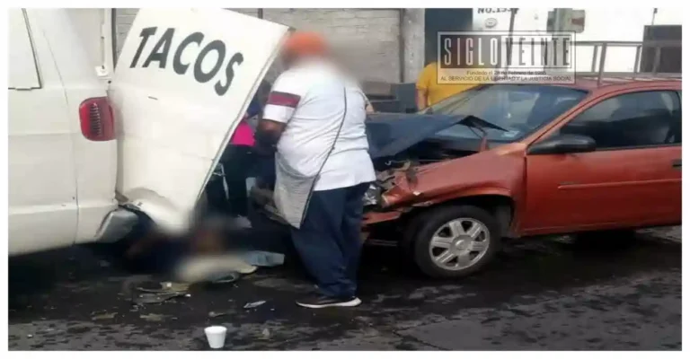 Taquero resulta gravemente herido tras ser arrollado en calles de Morelia