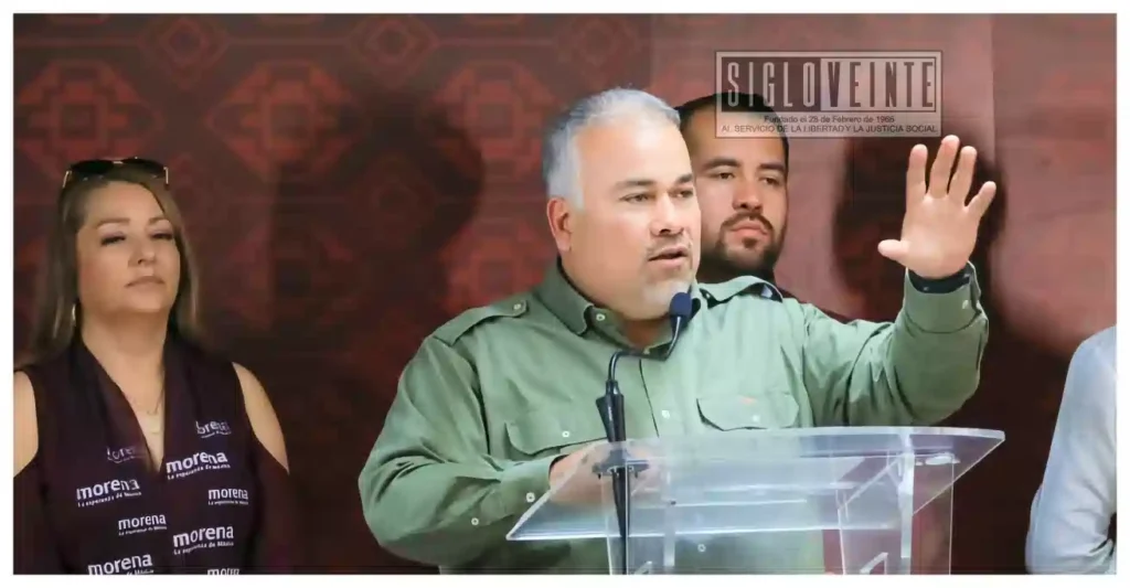 Verdad, justicia y soberanía: Morena Michoacán respalda postura de la Presidenta Claudia Sheinbaum: Jesús Mora