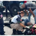 Adulto mayor resulta herido al derrapar en motocicleta sobre la Morelos Norte de Morelia