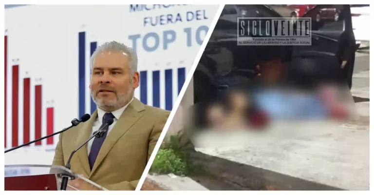 Ramírez Bedolla destaca reducción histórica de homicidios en Michoacán; persisten focos de violencia en varias regiones