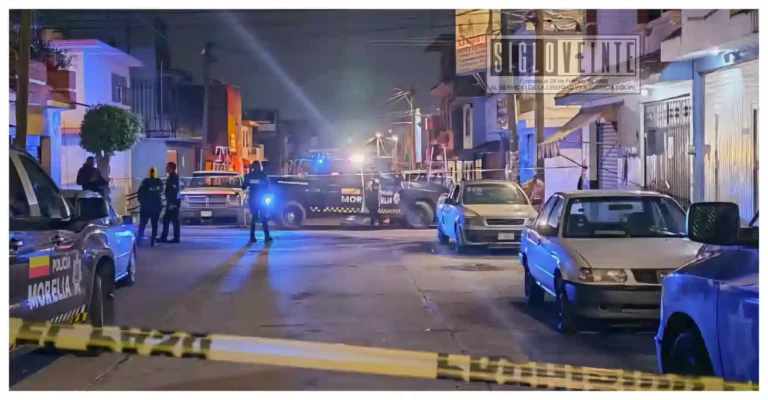 Ataque armado cobra la vida de un hombre en la colonia El Realito, en Morelia