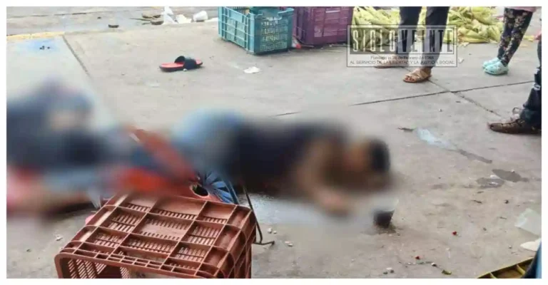 Ataque armado junto al mercado de Apatzingán deja tres muertos y tres lesionados