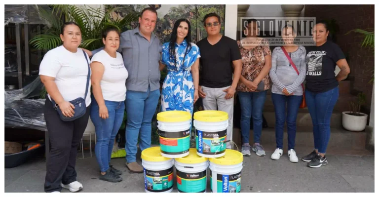Ayuntamiento de Jungapeo fortalece escuelas con entrega de pintura para rehabilitar aulas
