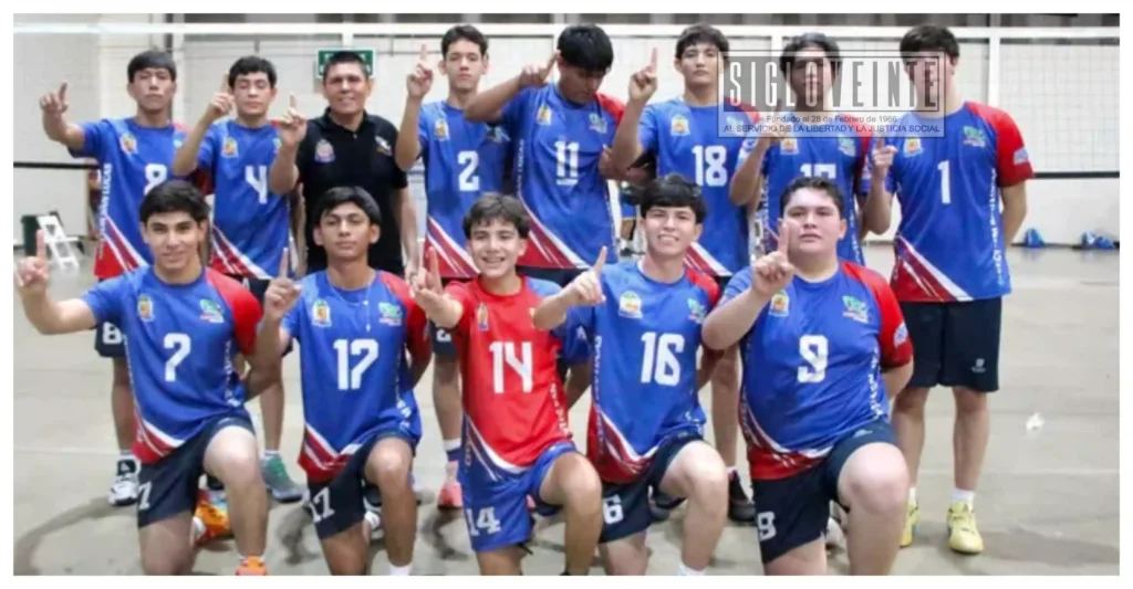 CECyTEM San Lucas lleva a Michoacán a la cima nacional en voleibol; estudiantes del conquistan el oro en Tamaulipas