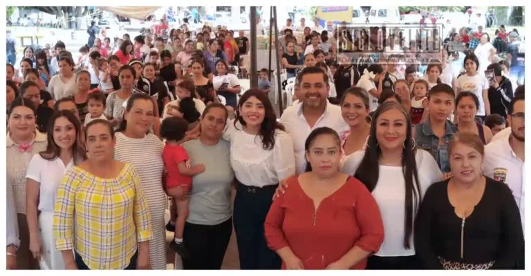 Caravana de apoyo beneficia a más de 300 madres autónomas en Tuzantla