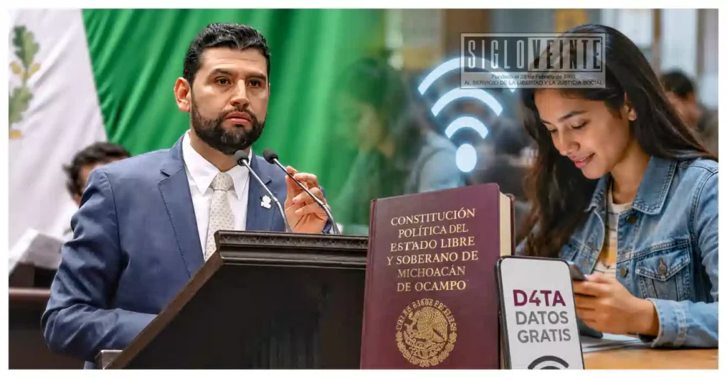 Octavio Ocampo respalda iniciativa para garantizar internet gratuito a estudiantes en la Constitución de Michoacán