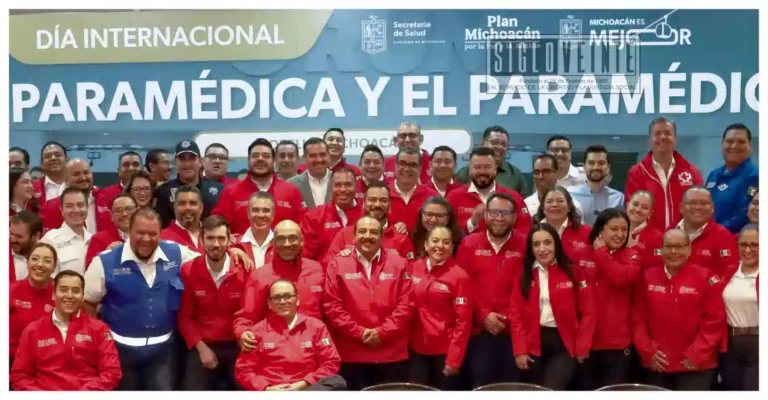Paramédicos, pieza clave para salvar vidas en Michoacán; Elías Ibarra reconoce su labor