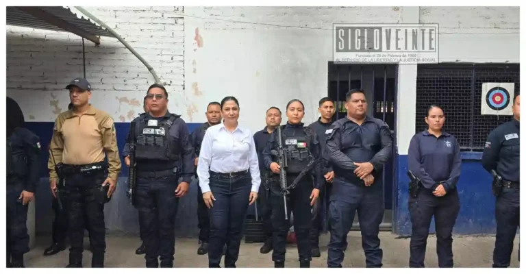 Refuerzan a la Policía Municipal de Churumuco con nuevo equipamiento para fortalecer labores de vigilancia