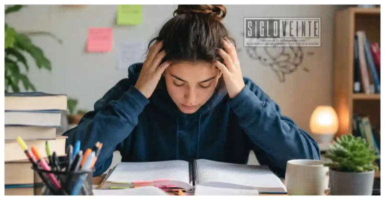 Salud mental, clave para estudiantes durante la temporada de exámenes finales