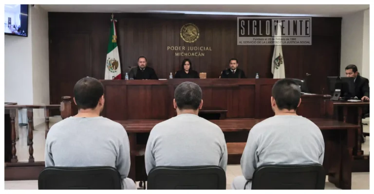 Tres hombres son declarados culpables por homicidio cometido en 2024 en Tiquicheo