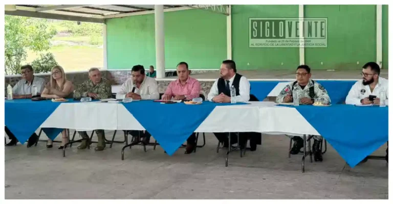 Tuzantla fue sede de la reunión de la Mesa de Seguridad de la Región Oriente