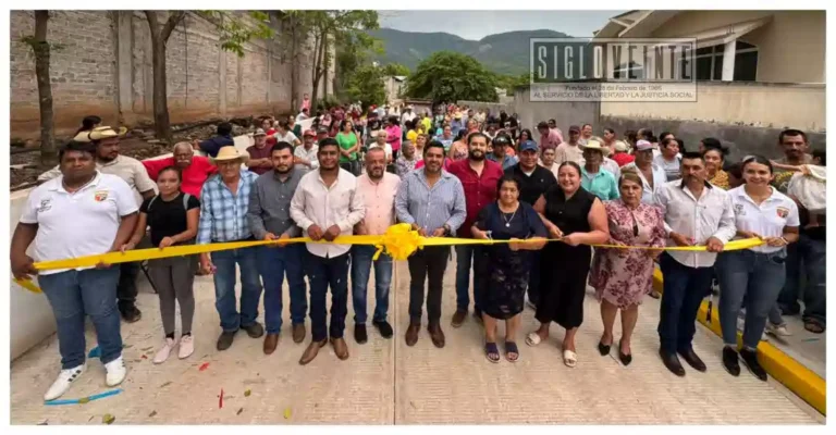 Una calle nueva fortalece la movilidad en El Olivo y alcalde anuncia más apoyo al campo en Tuzantla