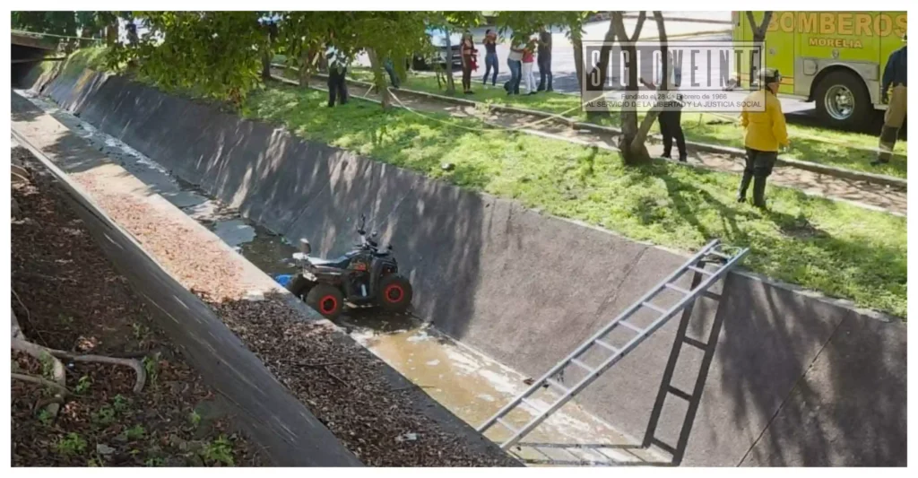 Volcadura en cuatrimoto cobra la vida de un menor de edad en Morelia
