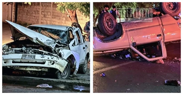 Volcadura tras choque en Ciudad Altamirano deja dos lesionados