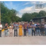 Alcalde de Zirándaro destaca avance en infraestructura con inauguración de calle pavimentada en la localidad de Alita