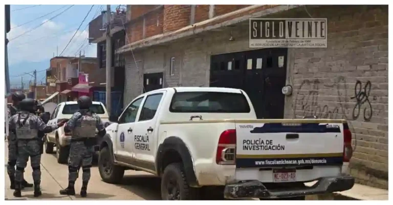 Asaltante cae de una azotea al intentar escapar de la Policía en Morelia