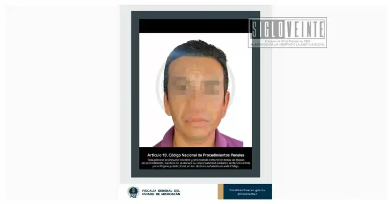 Capturan a octavo implicado por el caso Arantepacua; Fiscalía afirma que no habrá impunidad