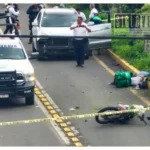 Choque en el Periférico de Morelia deja una motociclista sin vida y un lesionado