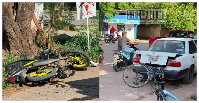 Conductor presuntamente ebrio arrolla a ciclista en Ciudad Altamirano; víctima es hospitalizada