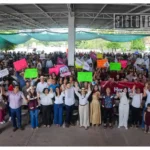 Gladyz Butanda llama en Huetamo a fortalecer la defensa de la Cuarta Transformación