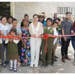 Inaugura Norma Yáñez obra que mejora la seguridad de estudiantes en Los Rosales