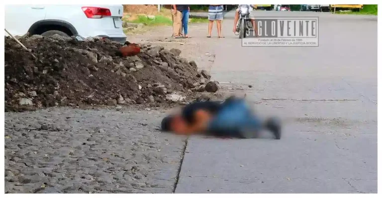 Jornalero fue ejecutado de varios balazos en la colonia Lázaro Cárdenas de Apatzingán