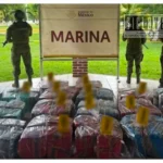 Marina decomisa más de una tonelada de cocaína en Lázaro Cárdenas; cargamento valuado en 259 millones de pesos