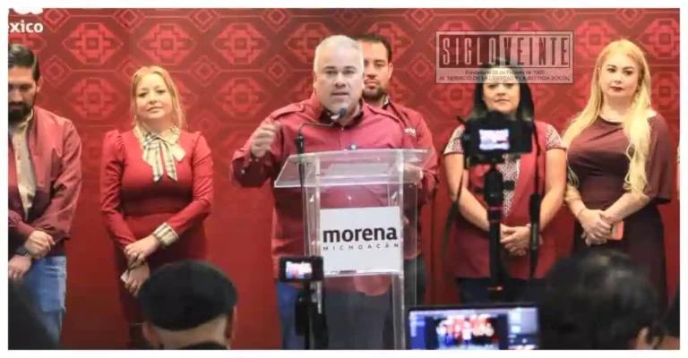 Morena Michoacán respalda a Claudia Sheinbaum y exige justicia por muerte de mexicanos en operativos de ICE