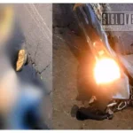 Motociclista muere en choque en el Libramiento Oriente de Uruapan; responsable habría escapado