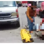 Mujer resulta lesionada tras presunto choque entre dos motocicletas en Zitácuaro