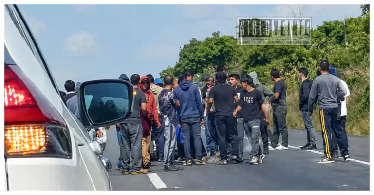 Normalista de Tiripetío resulta lesionado al ser atropellado por un vehículo durante boteo en la carretera Morelia-Pátzcuaro