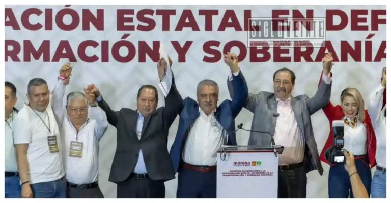 Raúl Morón suma respaldo de Morena y PT rumbo al proceso interno en Michoacán