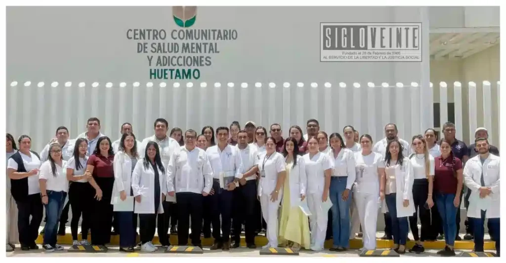 Supervisa Elías Ibarra el CECOSAMA de Huetamo; fortalece la atención en salud mental y prevención de adicciones indicó
