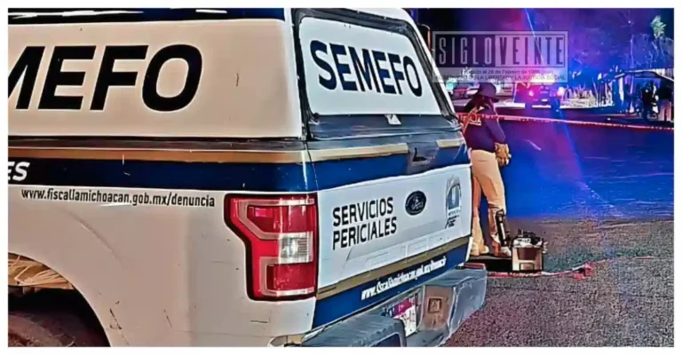Tabasqueño muere tras ser baleado en comunidad de Tacámbaro; investigan presunto altercado como móvil